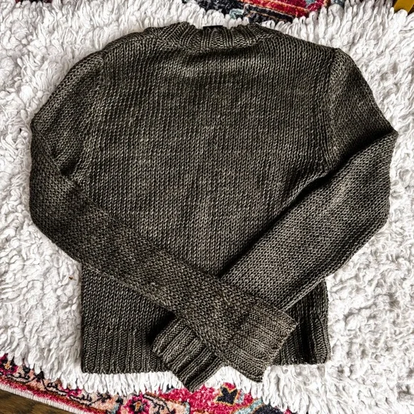 RALPH LAUREN PURPLE LABEL COLLECTION KNIT SWEATER